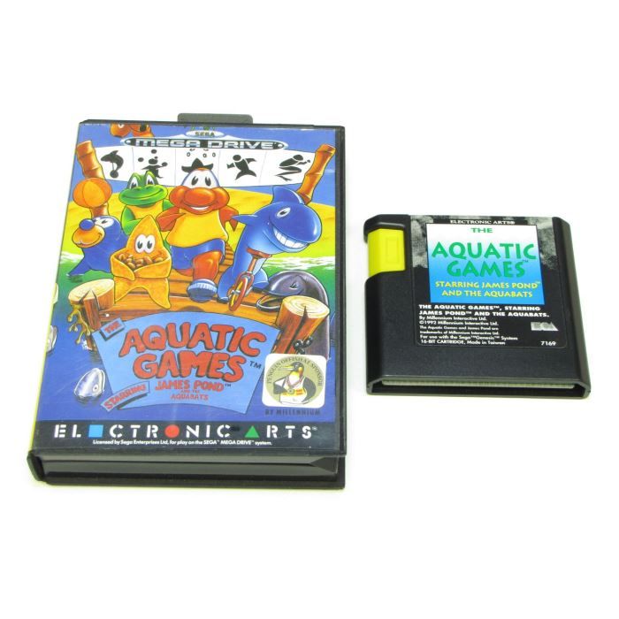 Sega Produit Doccasion - The Aquatic Games Staring …