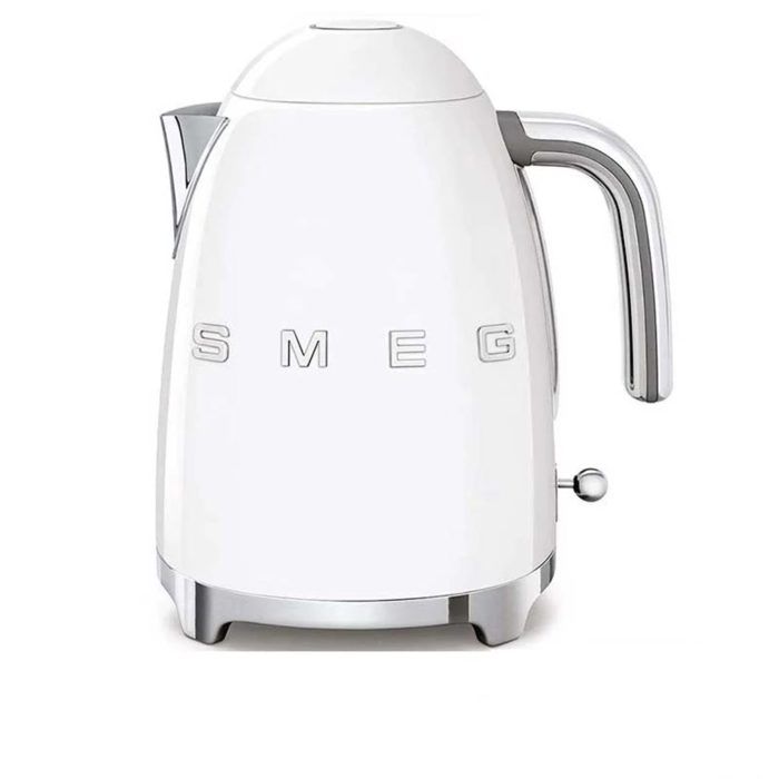 Bouilloire - SMEG - KLF03WHEU - 17 L - 2400W - Acier inox vernis - Blanc