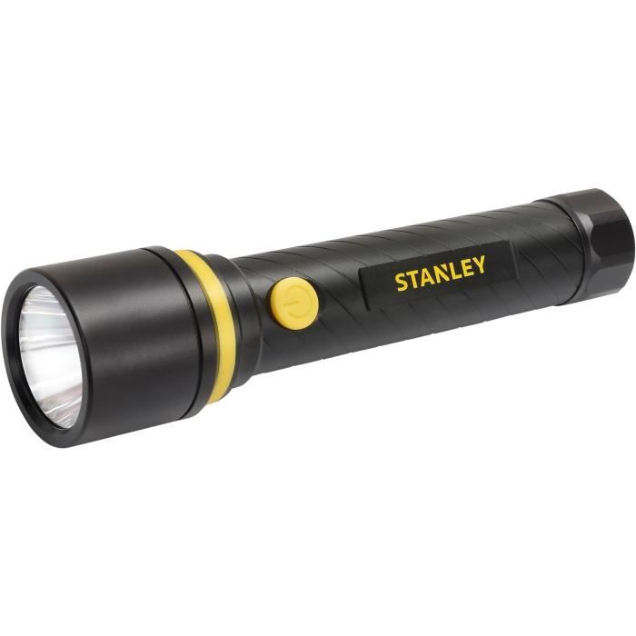 Torche led aluminium STANLEY Portée 200 350 lumens