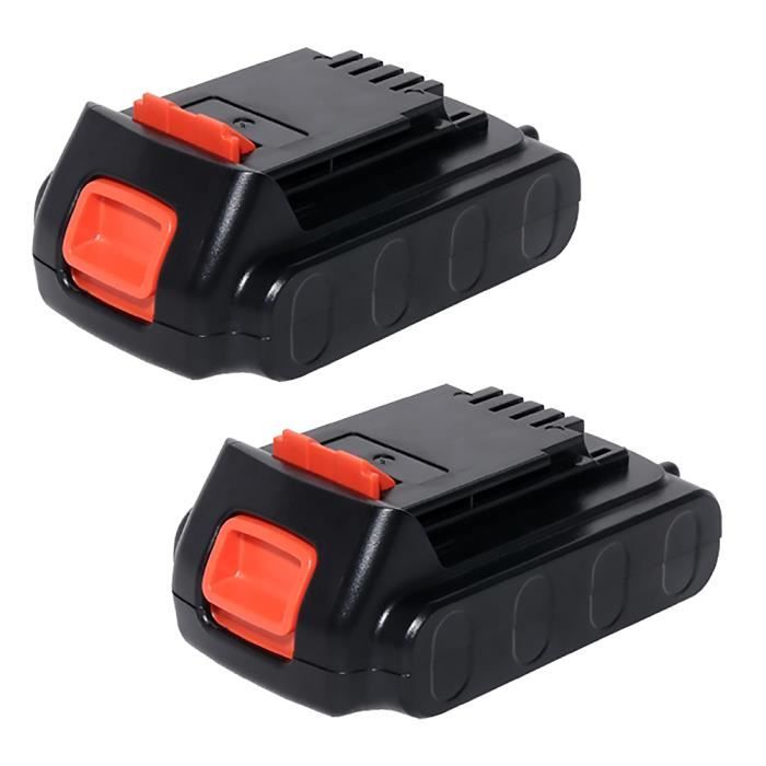 CELLONIC 2X Batterie Premium 18V 2Ah Li ION Compatible avec
