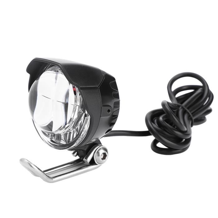 Lampe De Vélo Avant Magnétique SHAPEHEART - Fixation Élastique, Éclairage Panoramique 210°, Rechargeable - Unisexe Adulte (Noir) - 8