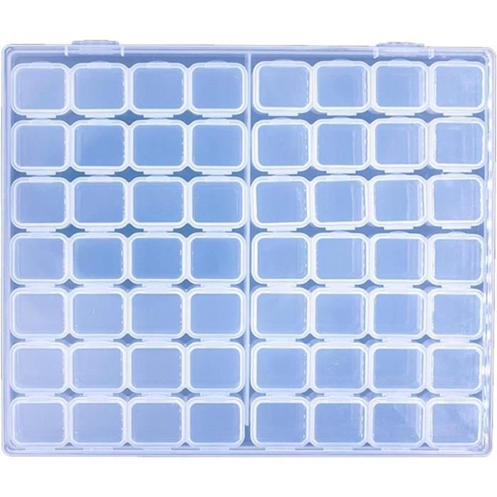 12 Pcs Boîte De Présentation De Pierres Précieuses, Boîte De Rangement