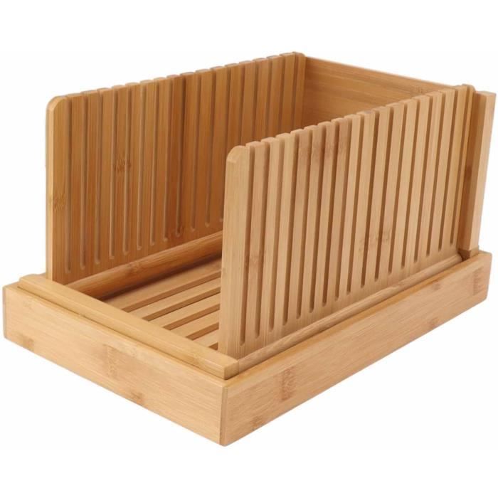 Guide De Tranchage De Pain De Bambou, Guide De Tranchage De Pain De Bambou Guide De Tranchage De Pain Pliable De Bambou Pour Le Pain Fait Maison Guide De Tranchage De Pain Pliable