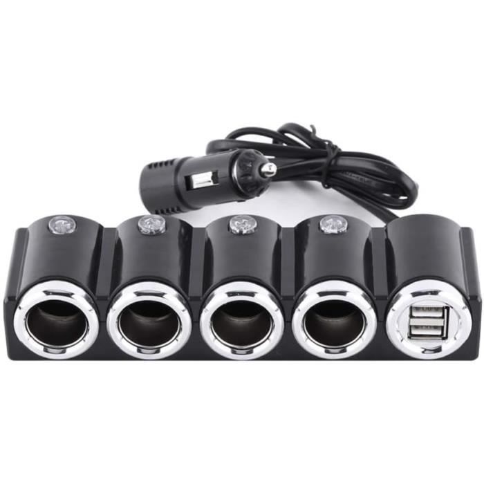Adaptateur Double Allume-cigare 12V/24V Pour Voiture - Marque OTB, Neuf