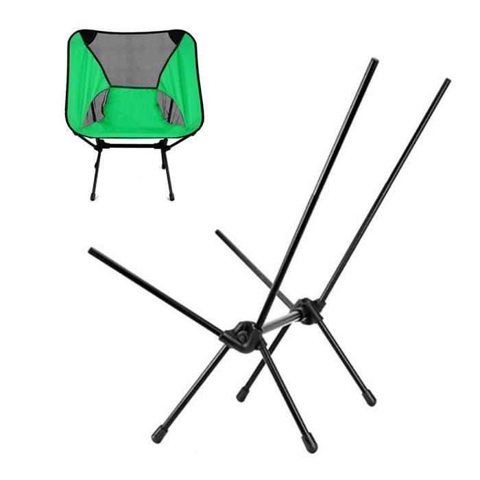 Chaise de camping enfant légère et pliable effet Lapin - Bleu