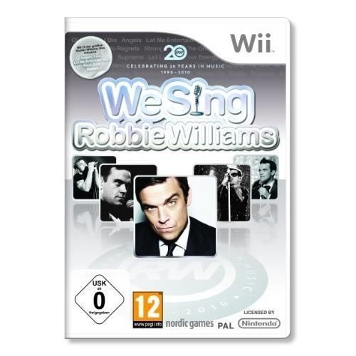 Wanadoo Jeu Vidéo Musical - We Sing - Robbie Williams - Plateforme Wii - Langues Français - Dvd