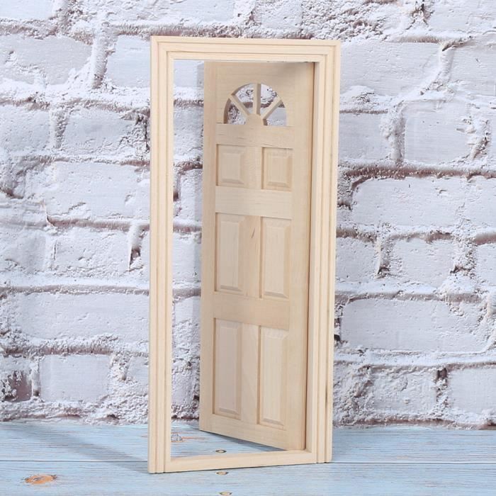 Zerone Porte En Bois Miniature Mini Porte En Bois Couleur Vive Détails