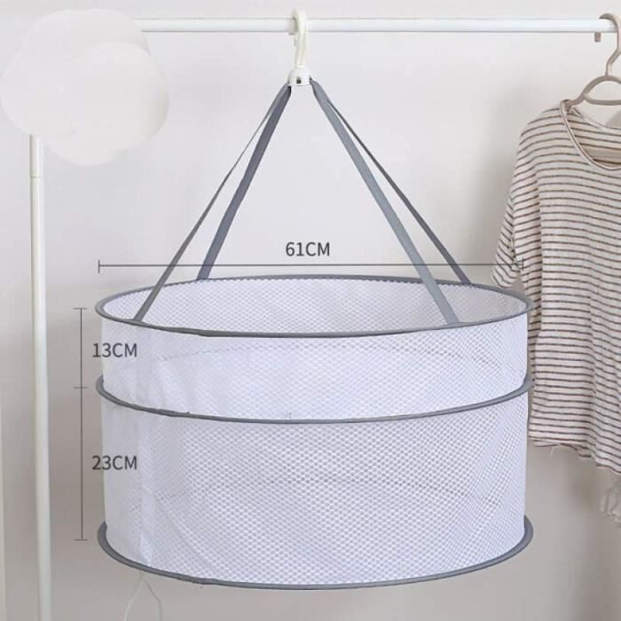 Panier De Séchage Métal Pour Seau à Serpillère Rotatif - Anti-éclaboussures, Facile à Vider - Accessoire Nettoyage Pratique - 3