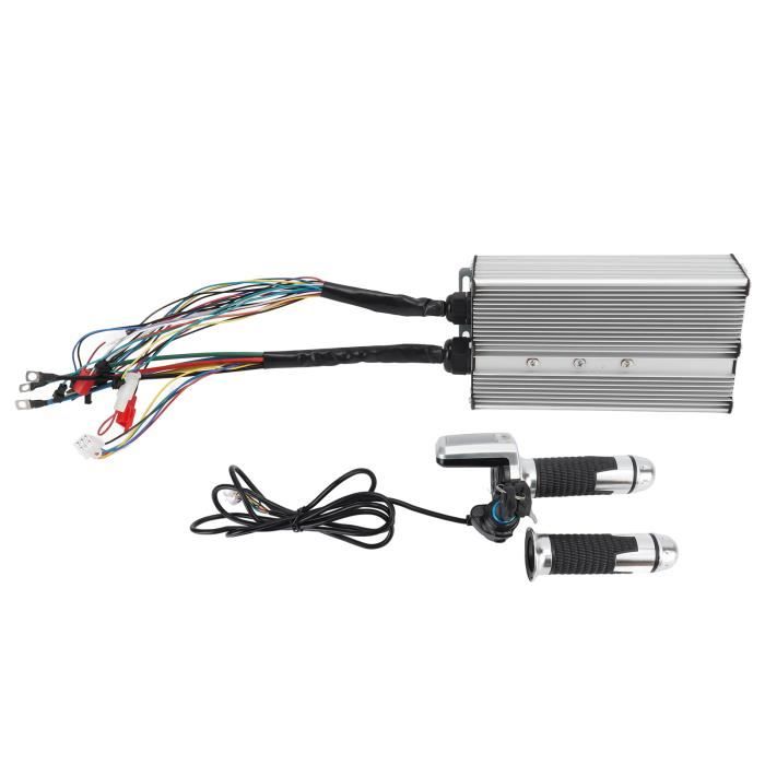 Contrôleur Brushless 24/36/48V Avec Écran LCD Étanche – Kit Complet Pour Vélo Électrique, Scooter, Modes Auto/Manuel + 6 Km/h