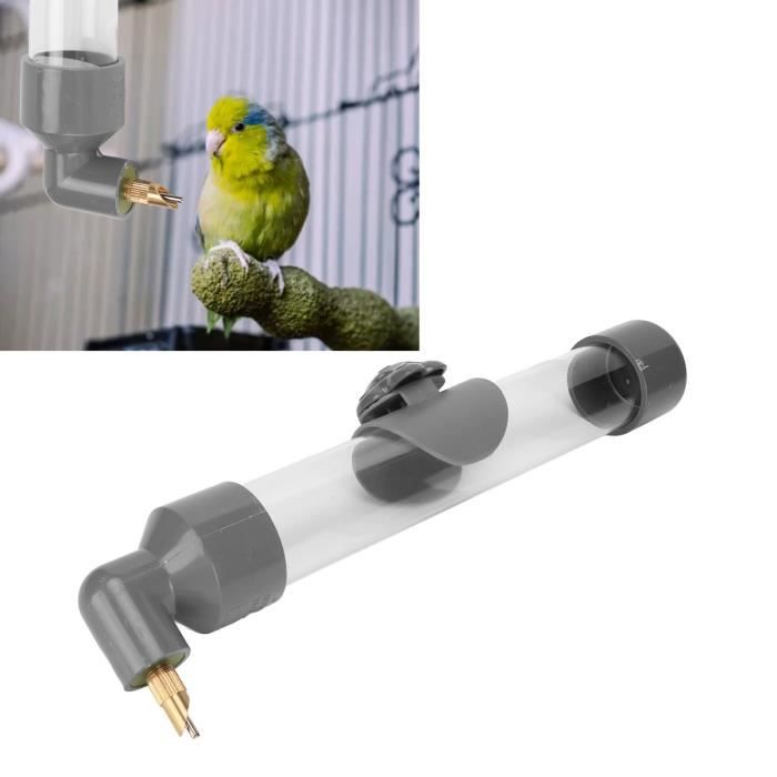 Comparer les prix de JAR Distributeur eau Pour oiseauDispositif dabreuvement automatique pour perroquet (L gris) JA516