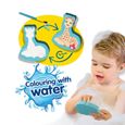 Jouet de bain - Sophie la girafe - Coloriage à l'eau - Bleu - 12 mois et plus-1