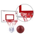 1 ensemble suspendu type panneau de basket-ball cadre en fer cerceau de  PANIER DE BASKET-BALL - PANNEAU DE BASKET-BALL-1
