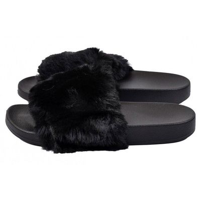 Claquette fille cheap fourrure