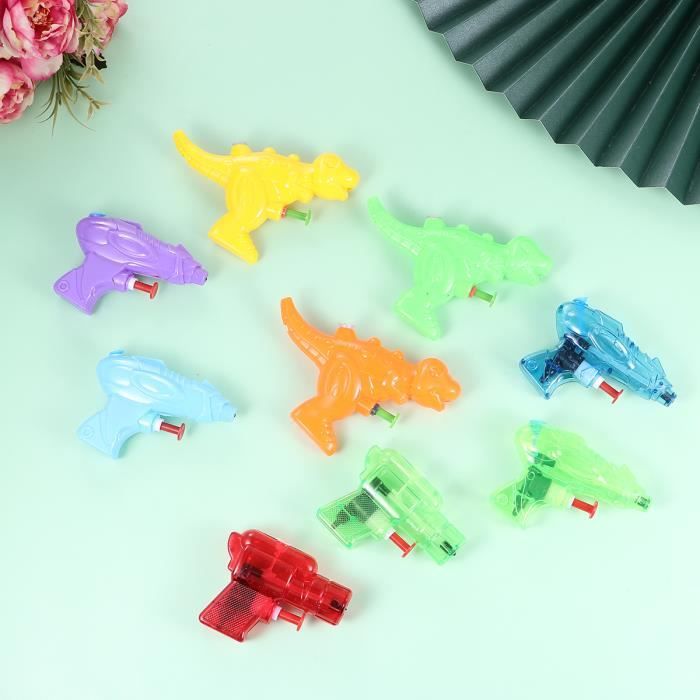 3x pistolets à eau 15cm enfants adultes jouets été mini spritzpistole portée longue piscine plage jardin fête extérieur coloré amusant