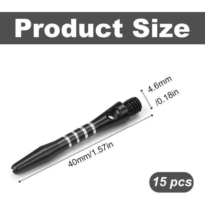 Tête large 12 pièces acier inoxydable chasse pointes de