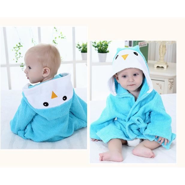 Peignoir de bain eponge enfant 2025