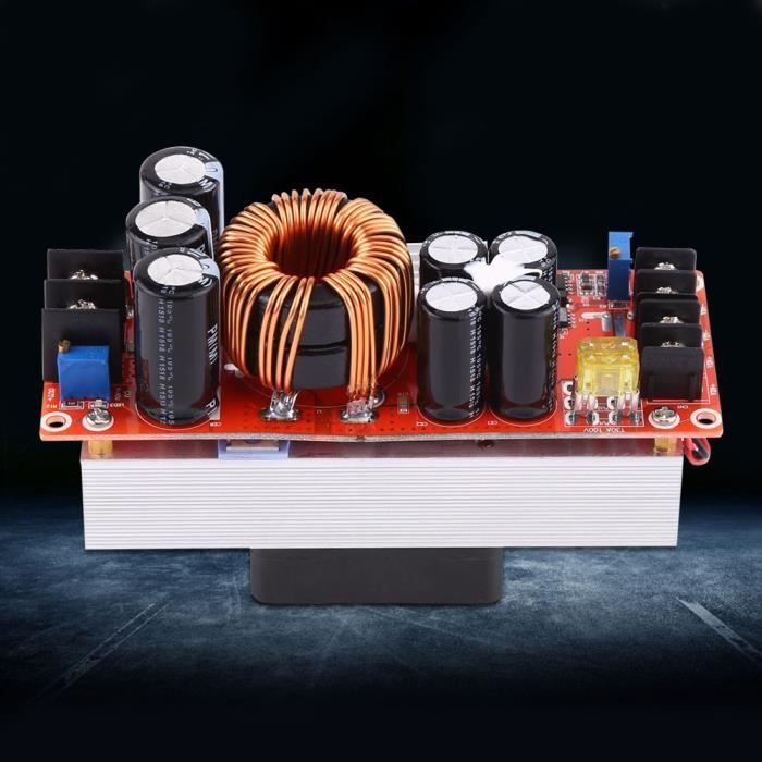 Module Boost 400W DC-DC Réglable – Convertisseur Élévateur Tension Courant Constant 10-60V, Idéal LED Et Solaire