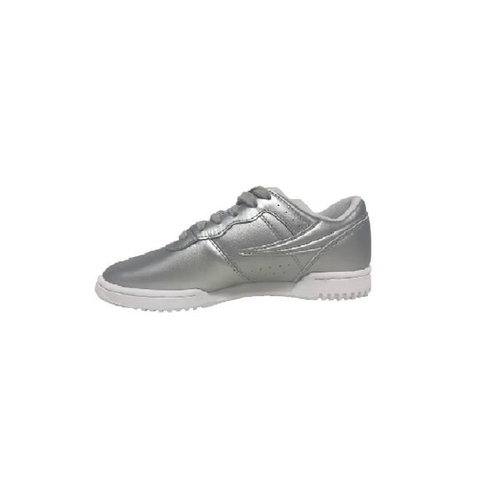 Basket Femme Fila Original Fitness Argent Argent Cdiscount