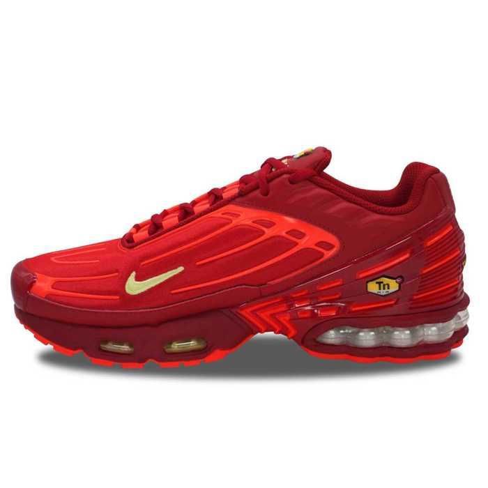 Basket Nike Air Max Plus Iii Rouge Ck6715 600 Homme Lacets Plat Rouge Cdiscount Chaussures