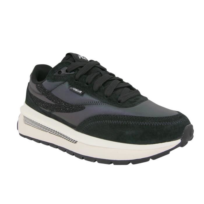 Baskets FILA REGGIO Femme Noir Talon plat Noir
