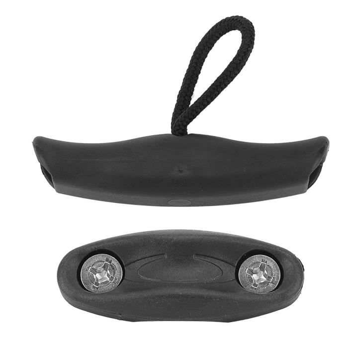 Poignées De Transport Kayak 2 Pièces - Poignées Canoë Nylon Noir Robuste Pour Kayak, Paddle Et Bateau