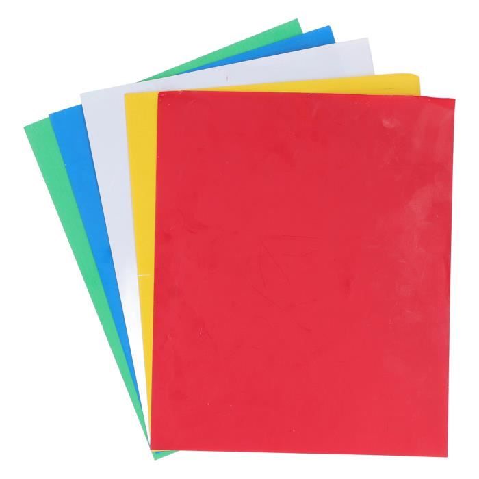 50 Feuilles Papier Transfert Hydrosoluble - Multicolores + 2 Outils De Gaufrage - Pour Couture, Broderie, Customisation