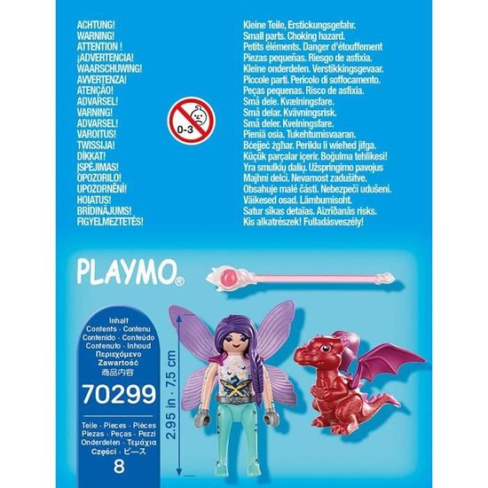 Playmobil Fee Avec Bebe Dragon Cdiscount Jeux Jouets