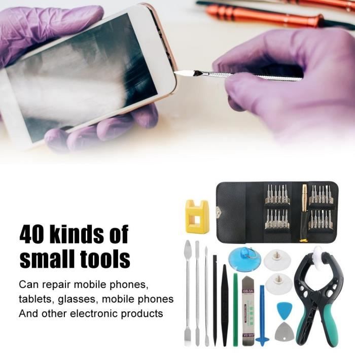 Kit de réparation de smartphone 24 pièces - Kit de réparation de téléphone