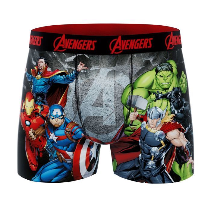 Avengers Boxer Enfant Sport Calecon Garcon Hulk VS Black Panther Doux et Liberte de Mouvement Lot de 6 Noir Cdiscount Pret a Porter