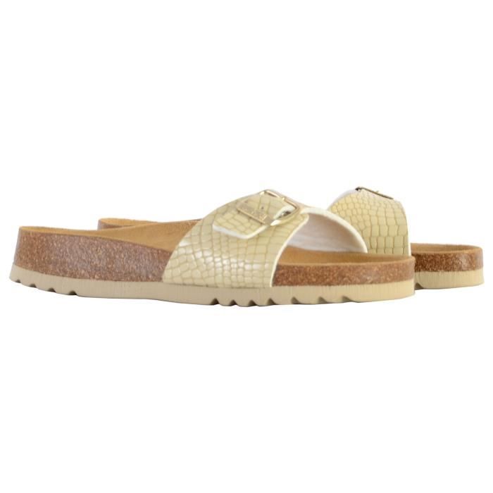 Mules en cuir Scholl Estelle Perle pour femme Confort exceptionnel