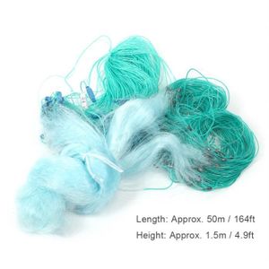 Filet de Pêche Vert Maille 50 x 30 cm Petits Poissons