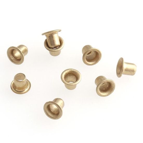 PVC-Bannière Acier Oeillets 100 Pièces Même coupe 15 mm PVC-Bannière Acier Oeillets 100 Pièces Même coupe 15 mm