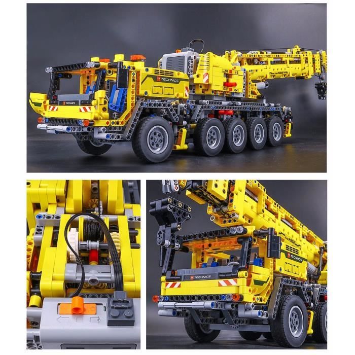LEPIN 20004 2606Pcs Technic Motor Power Mobile Crane Mk II Model
