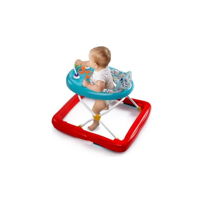 Trotteur BRIGHT STARTS Les p tits copains Si ge confortable Jouets de filature et de cliquetis