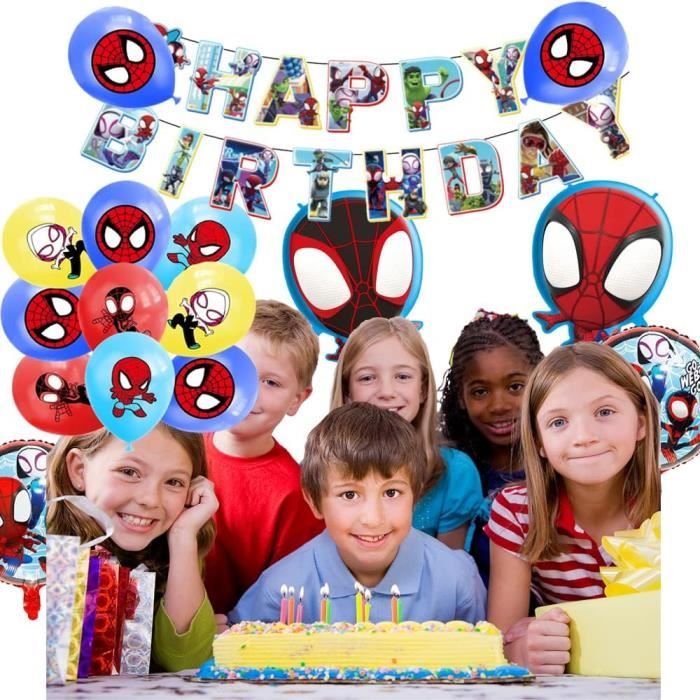 Ballons Spidey Et Ses Amis Décoration De Fête D