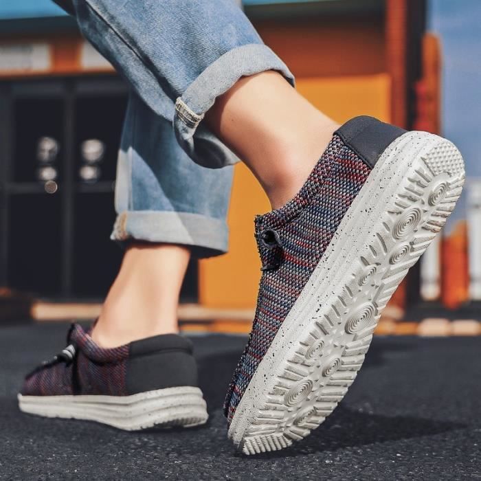Viaoragiosa Basket Mules Ouvertes ArrièRe Homme,Mules Homme à Enfiler, Chaussures D'ExtéRieur DéContractéEs à Dos Ouver,Baskets à Dos Ouvert,AntidéRapants,Respirant,pour Travail Voyage Printemps