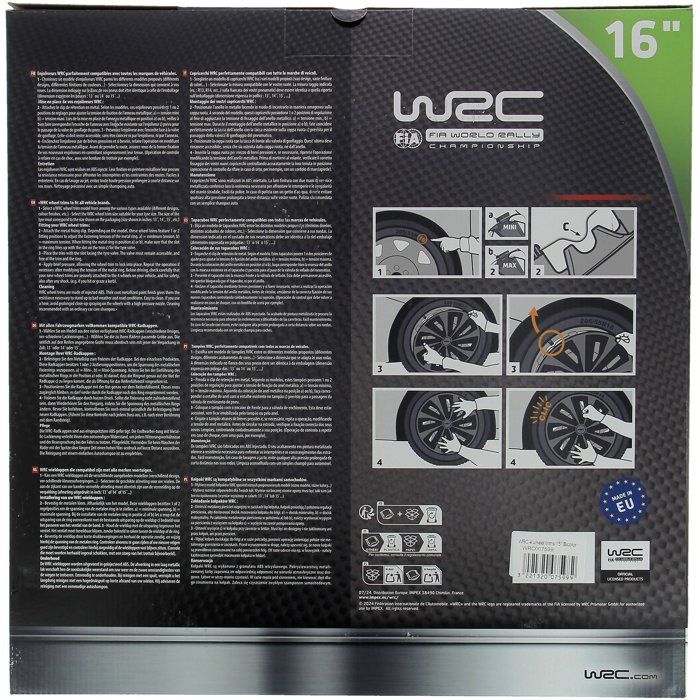 41446 - Kit De 4 - Alulook Raven Mix - 16 Pouces 40,6cm - Auto