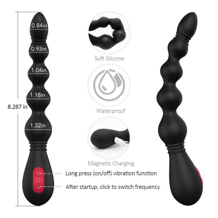 Plug Anal PlaiZir En Silicone - Taille S, M, L - Unisexe - Pour Massage Prostate - Neuf