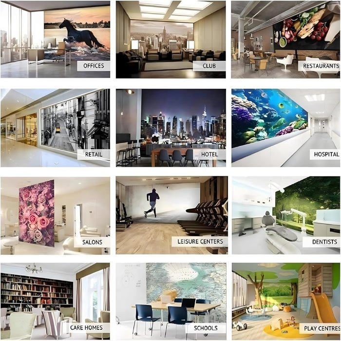 Papier Peint Panoramique Nature 400x280cm Revêtement Mural Décoration