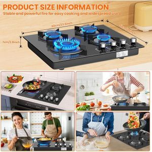 Plaque de Cuisson Gaz Table de Cuisson à gaz 4.2KW Table de Cuisson à gaz | Table de Cuisson de Plaque de Cuisson Gaz Table de Cuisson à gaz 4.2KW Table de Cuisson à gaz | Table de Cuisson de