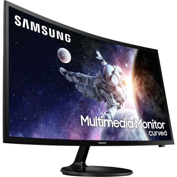 Samsung C32f39mfu - Ecran Multimedia Incurvé 32 Pouces Full Hd - Dalle Va - Haut-parleurs Integrés - 4ms - Hdmi/vga - Freesync
