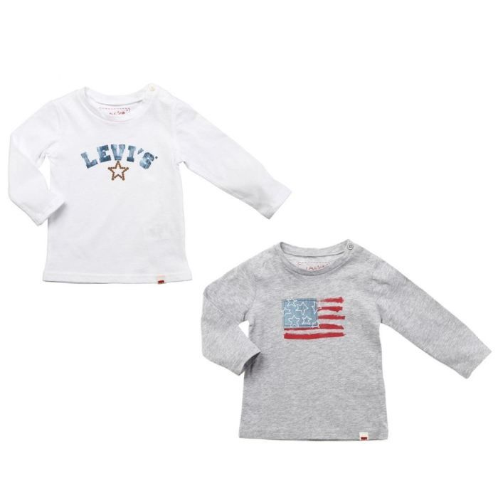 Levi S Lot De 2 T Shirts Bebe Garcon Marc Cdiscount Pret A Porter Levi S Lot De 2 T Shirts Bebe Garcon Marc Cdiscount Pret A Porter
