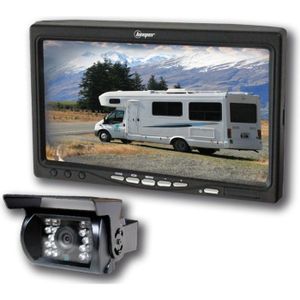 Caméra de Recul Sans Fil pour Voiture et Camping-Car - 7 pouces - Étanche –  Distance de transmission jusqu'à 50m Sans Fil (CAM701)