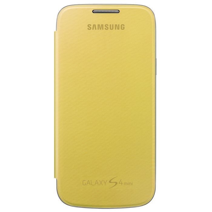 SAMSUNG Etui Jaune pour S4 mini