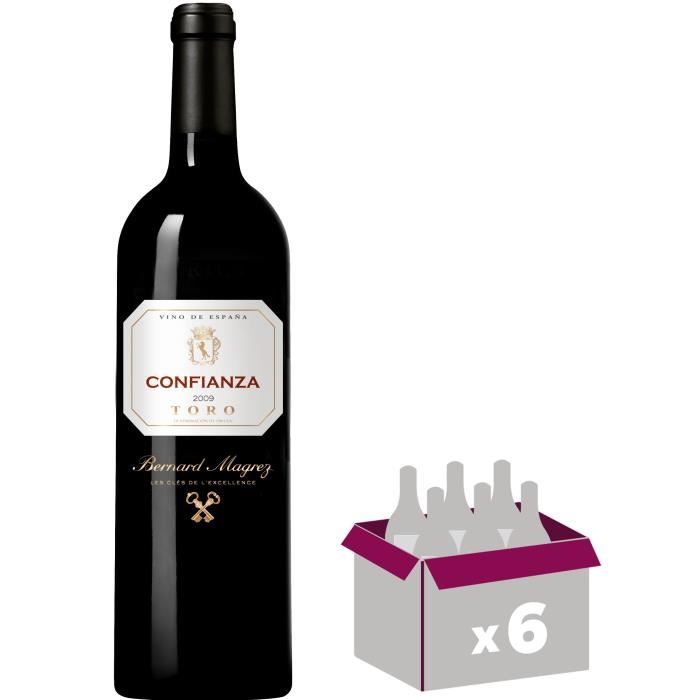 BERNARD MAGREZ Confianza - 2009 - Toro - Vin Rouge d'Espagne - 75 cl x6