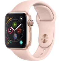 Apple Watch Series 4 GPS - 40mm Boîtier aluminium or - Bracelet rose des sables (2018) - Reconditionné - Etat correct