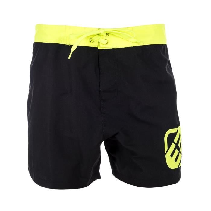FREEGUN - Boardshort Court Jaune pour Garçon