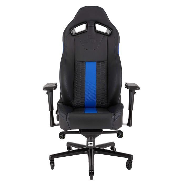 CORSAIR Siège Gaming T2 ROAD WARRIO - Noir / Bleu - (CF-9010009-WW)