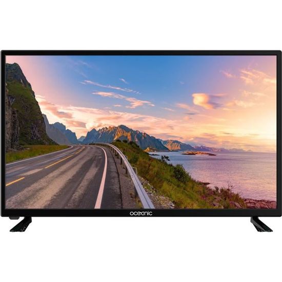 OCEANIC TV LED HD 32' (80 cm) - Résolution 1366 x 768 - 3x HDMI (1.4) - Tuner TNT intégré