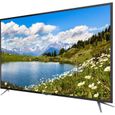 CONTINENTAL EDISON TV LED 58" (146 cm) - 4K Ultra HD - Résolution (3840x2160) - 4x HDMI, 2x USB PVR 2x8 watts RMS Port optique-1
